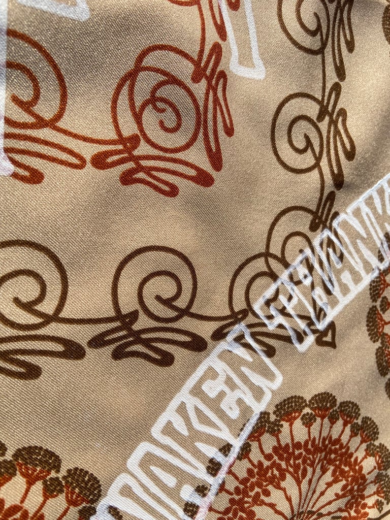 Orange & Tan Bandana - FW22 Image 2