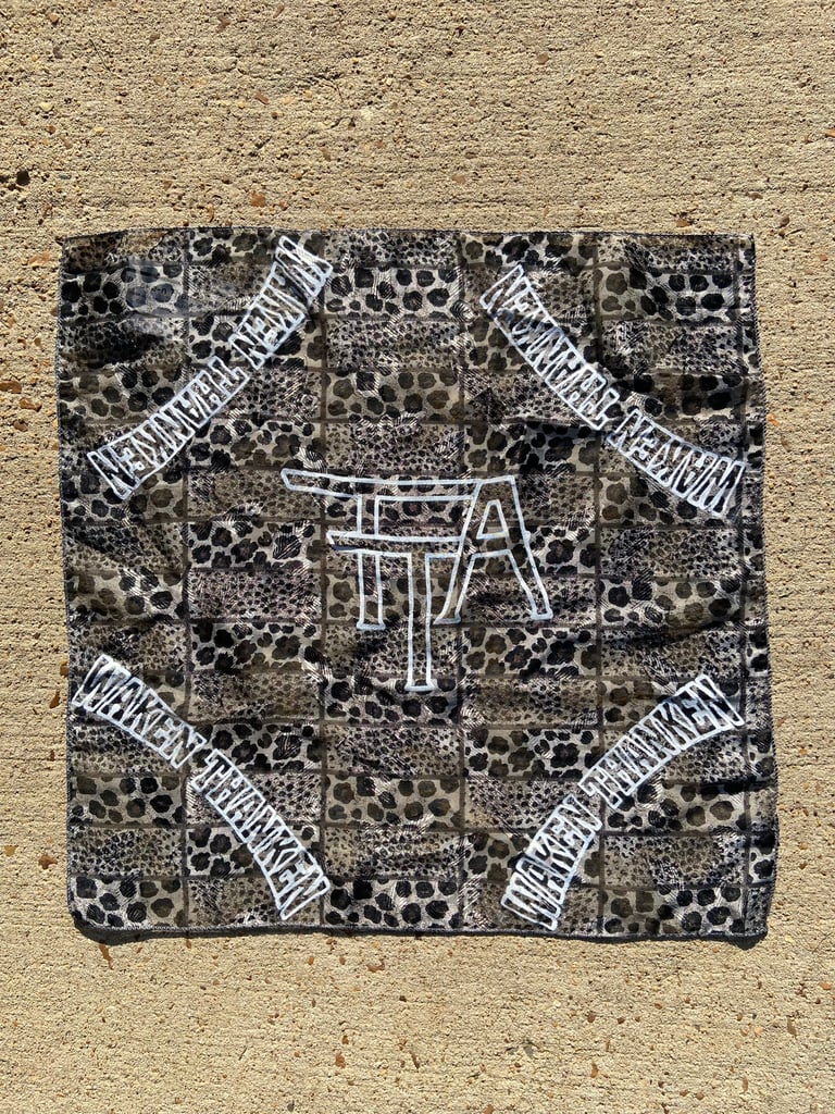 Leopard Print Bandana - FW22