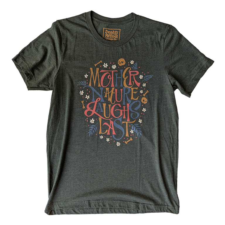 90s Mother Nature アートTシャツ L art-