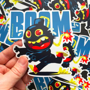 Image of Boom! 5" Sticker