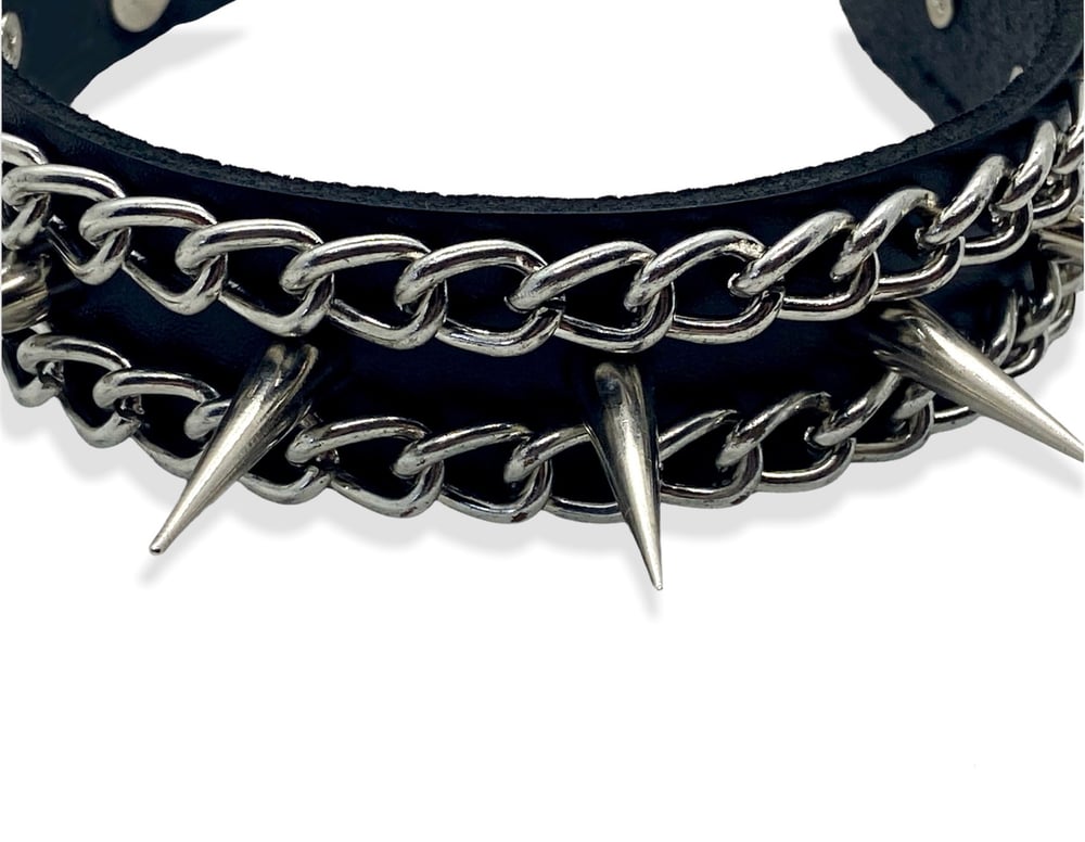Spiked Chain Choker