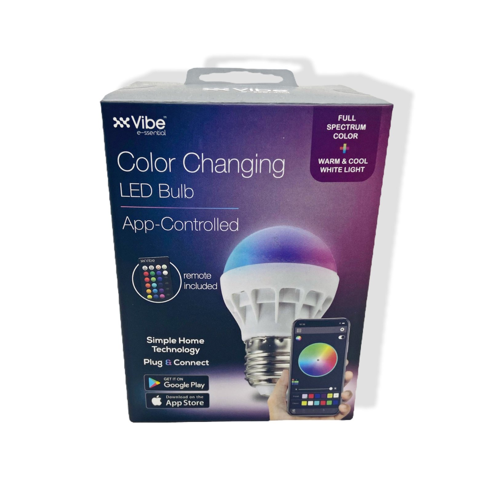 vibe color changing led bulb app