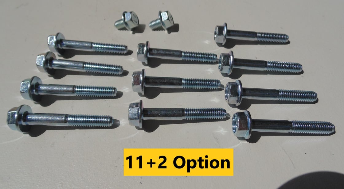 Image of 1990-2005 Miata 1.6L or 1.8L - Valve Cover Bolts - Chrome - NEW