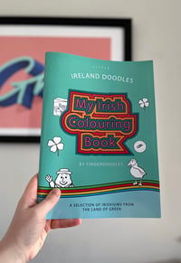 Image 2 of Fingerdoodles Irish Colouring Book