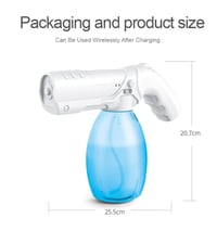 Image 4 of  Rechargeable Nano Steam Gun Atomizer Spray Gun -800ml/27oz