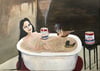 Luxury rice pudding bath spa day… in the house of Mary-Anne