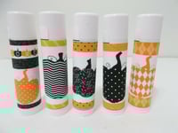 Image 2 of Stylish Pumpkins Fall Lip Balm Favors - Free Personalization- You Select Qty