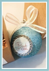 Image 2 of Beach Themed Bottlecap Handcrafted Ornaments
