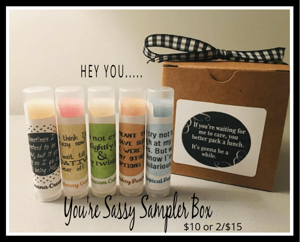 Image of You're Cheeky Lip Balm Sampler Set