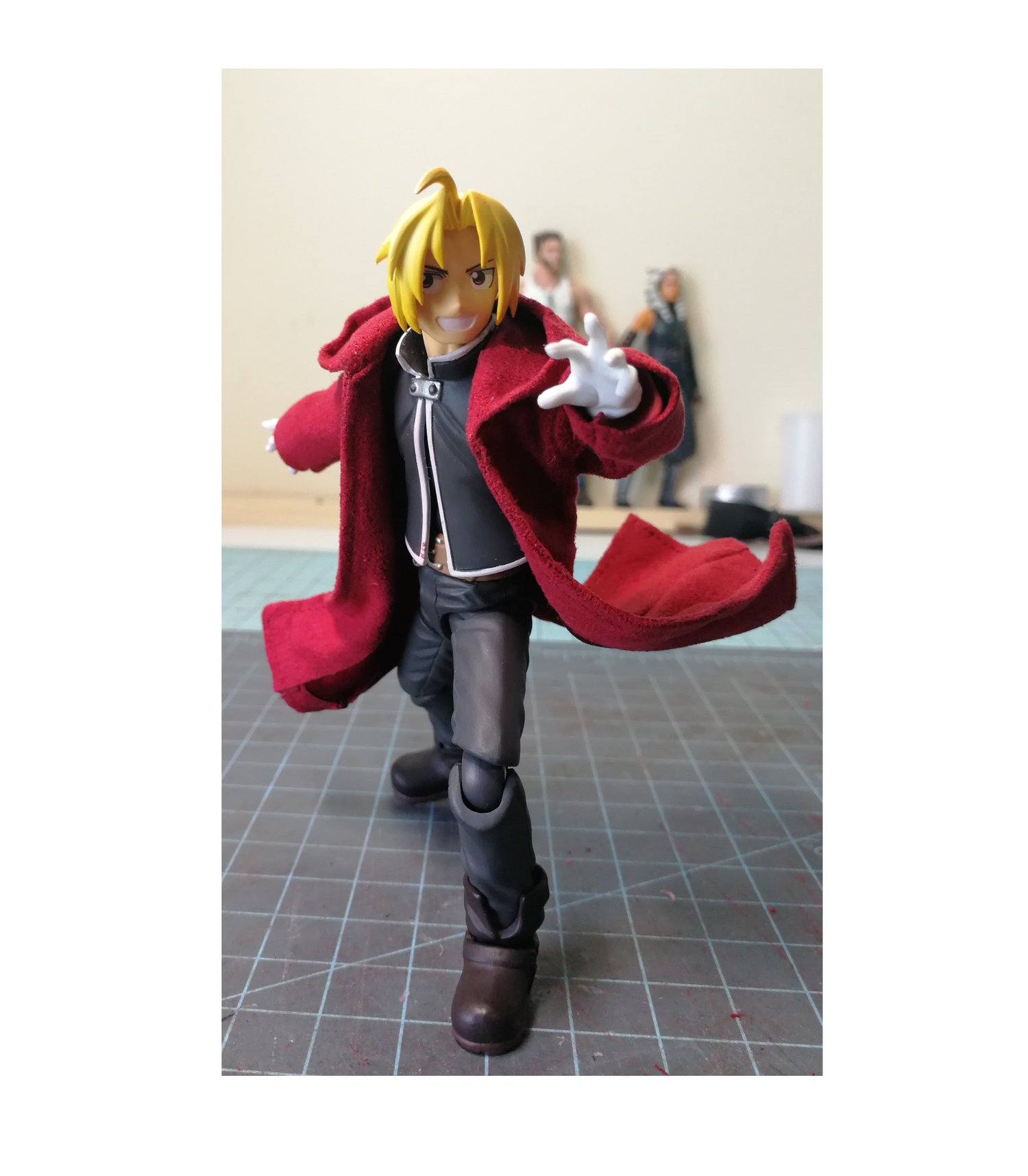 Image of Elric's trench coat (w/ Print)