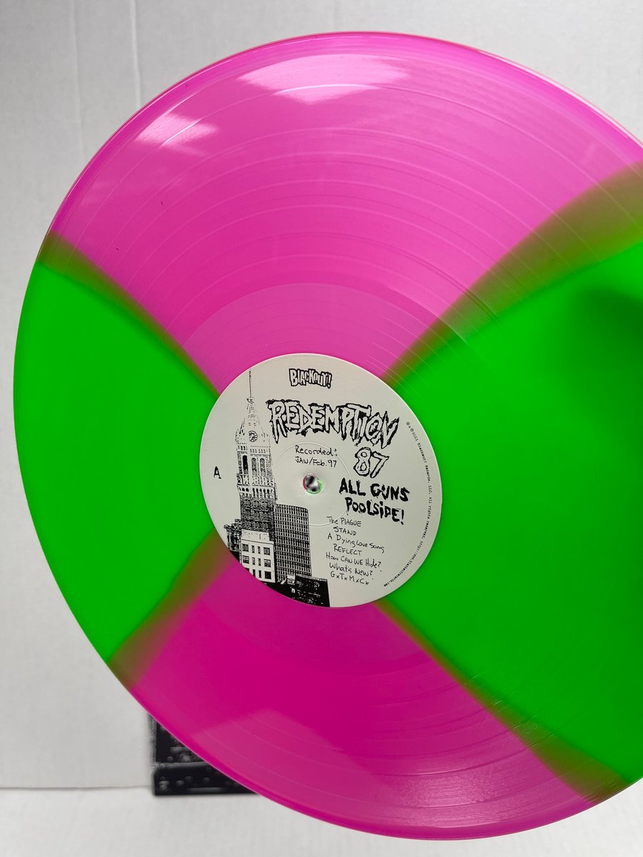 洋楽 Redemption 87 - Redemption 87 LP Redemption 87 - All Guns Poolside! (Clear w/ Green Splatter
