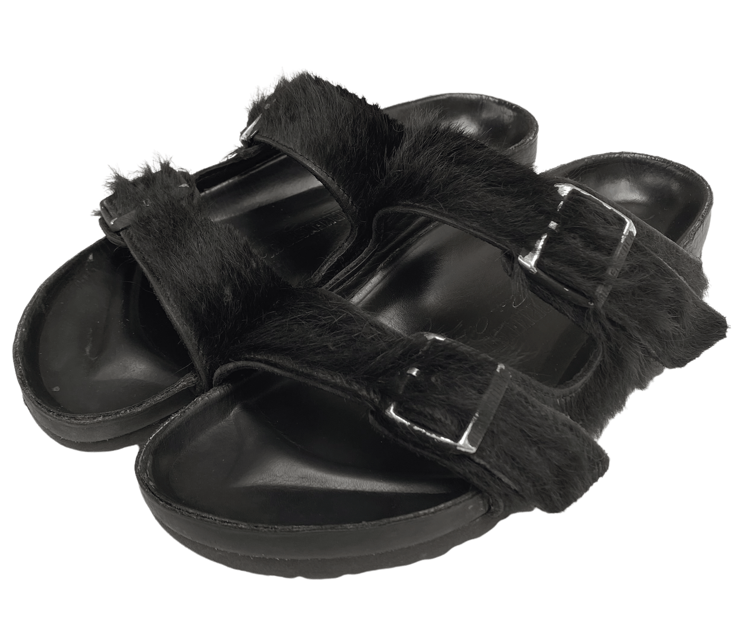 '18 Rick Owens x Birkenstock "Pony Hair" Arizona neverlandsupply