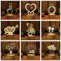 3D Acrylic LED Lamp