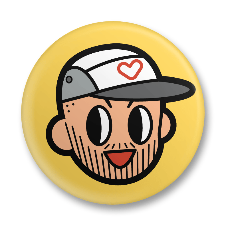 Image of Soopaqoot Button