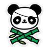 Panda Pirate Sticker