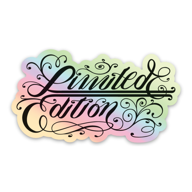 limited edition sticker png
