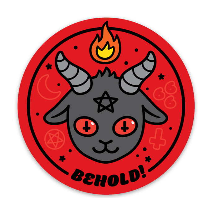 Image of Baphomet Sticker