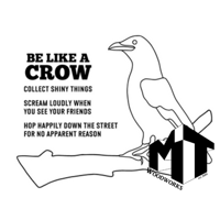 Image 2 of Scroll Saw Template - Crow Bird on Branch