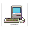 Macintosh Sticker