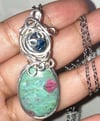 Custom Shamanic Healing Crystal Necklace