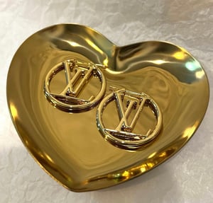 Image of Authentic LV Gold Hoops