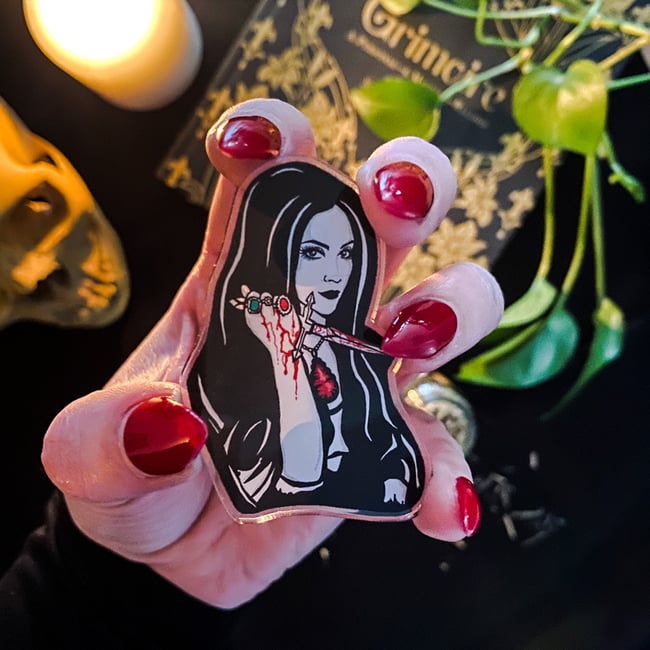 15% OFF 'The Love Witch' Acrylic Pin LAST ONE