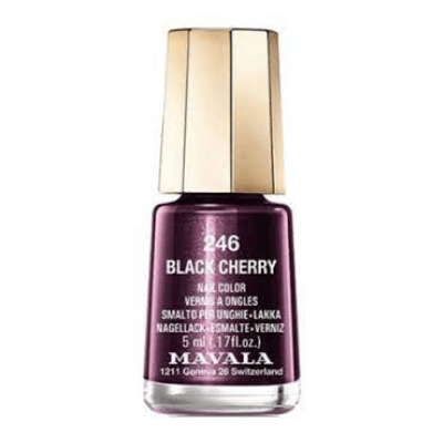 Image of Black Cherry Mavala nail polish