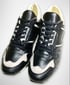 Tortola x Quarter416 British army trainer shoes black leather made in Spain  Image 2