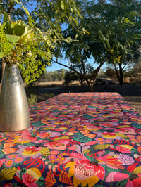 Tablecloth - KK Wild Proteas Eden Blue