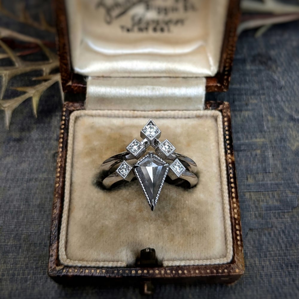 Image of Jade Blanc Ring Set