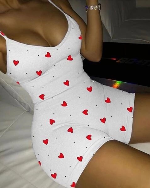 Image of Love Me Romper White 