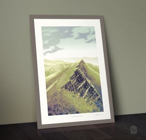 Image of Descending Blencathra - 11 colour silkscreen landscape print