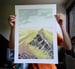Image of Descending Blencathra - 11 colour silkscreen landscape print