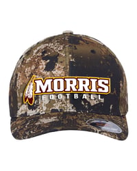 Image 1 of MORRIS FOOTBALL FlexFit Hat - CAMO