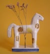 Blobby Ceramic Horse
