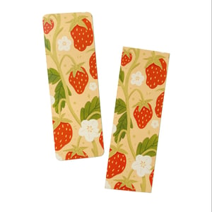 Image of Strawberry Vines Bookmark