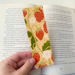 Image of Strawberry Vines Bookmark