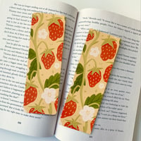 Image 1 of Strawberry Vines Bookmark
