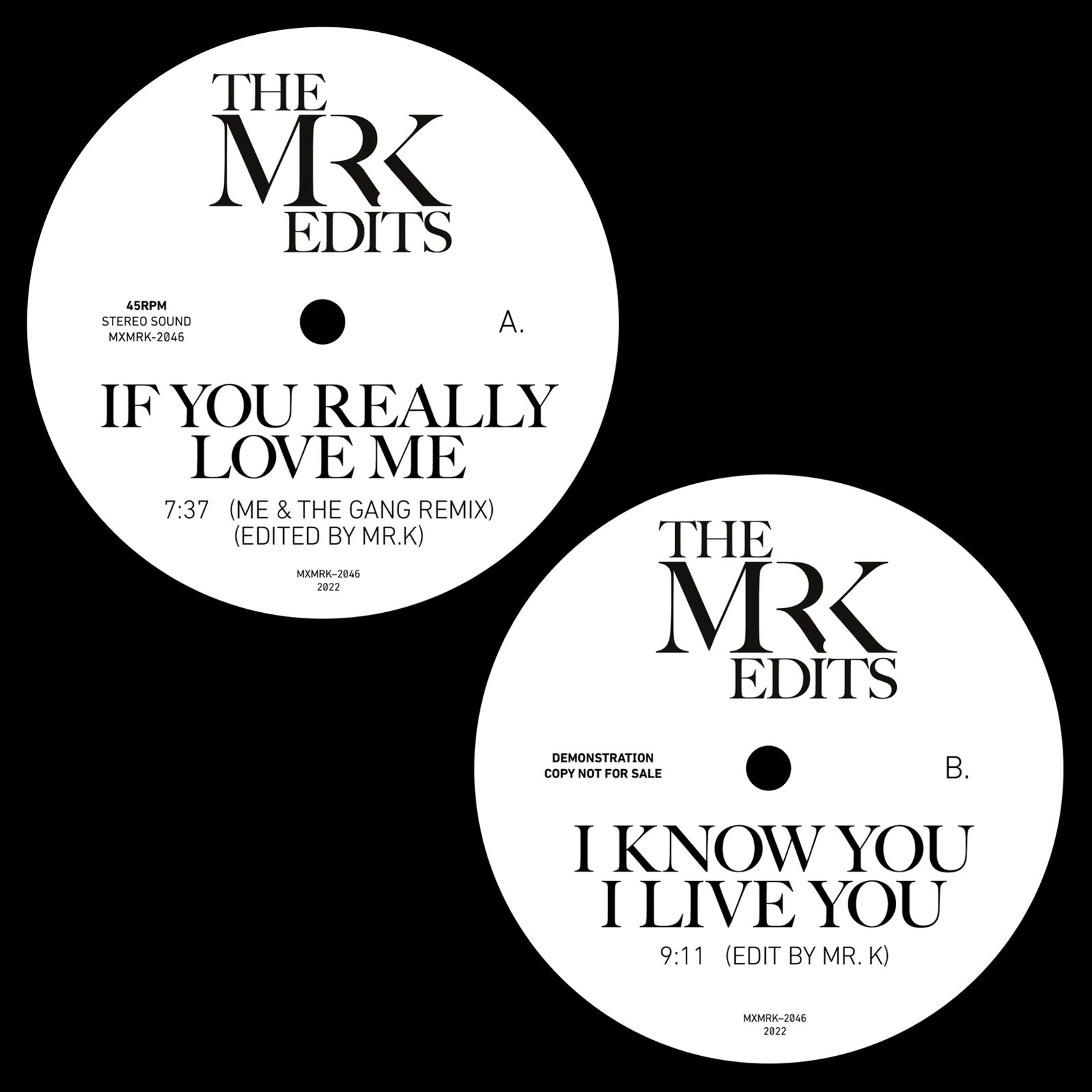 [12"] If You Really Love Me B/w IKYILY (RSD '22) — MXMRK2046 | Edits By ...