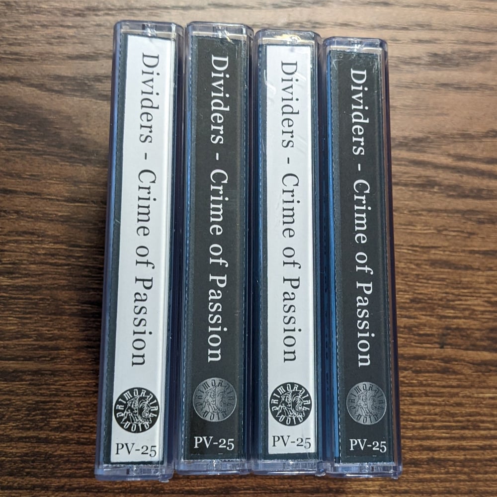 DIVIDERS 'Crime of Passion' cassette
