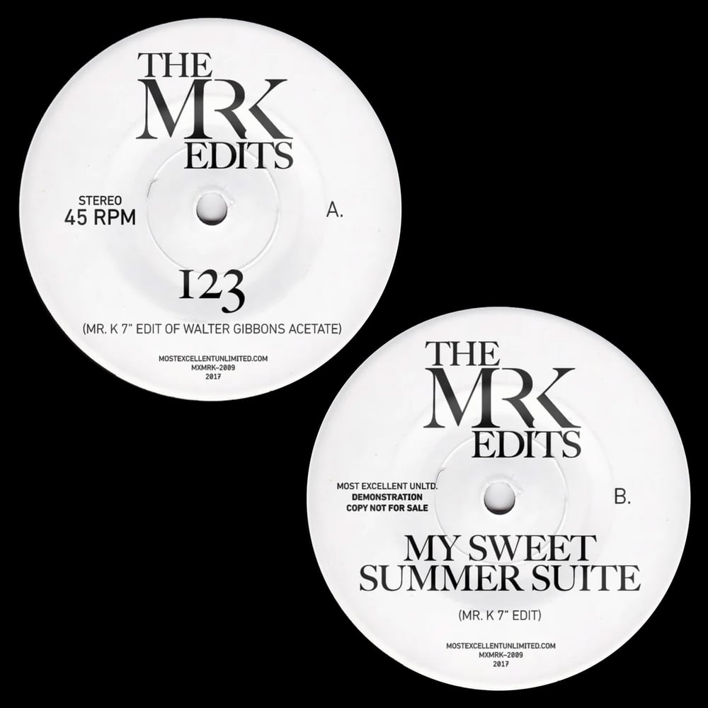 [7"] 123 b/w My Sweet Summer Suite — MXMRK2009