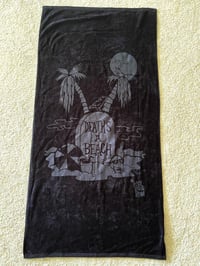 Image 3 of DEATH'S A BEACH 30" x 60" Terrycloth Beach Towel