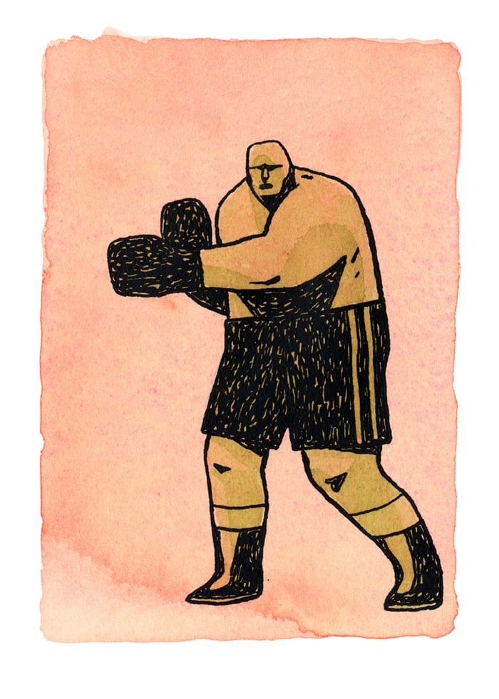 Image of PRINT :: THE BOXER
