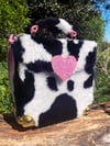 Daisy Box Bag - Blackberry Milk 