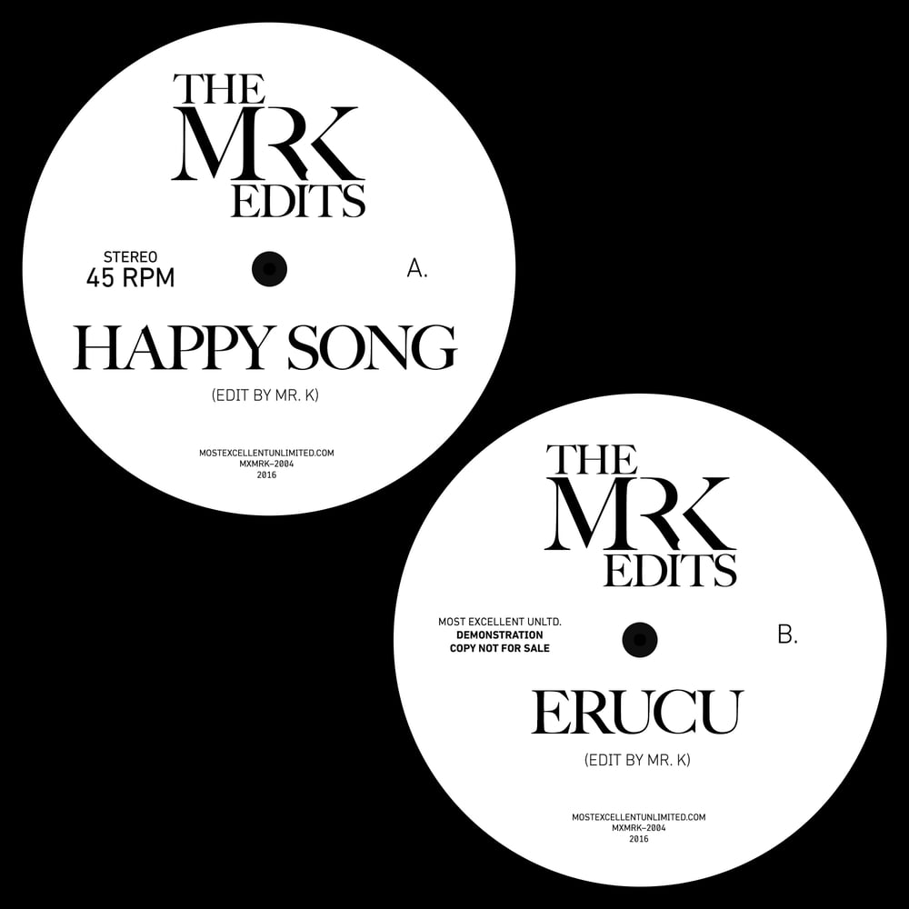 [7"] Happy Song b/w Erucu — MXMRK2004