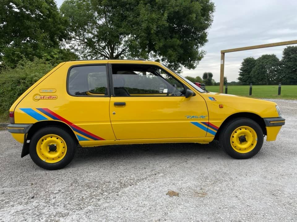 Trimsport - December 2025 — Peugeot 205 Rallye - Express Yellow - VERY RARE