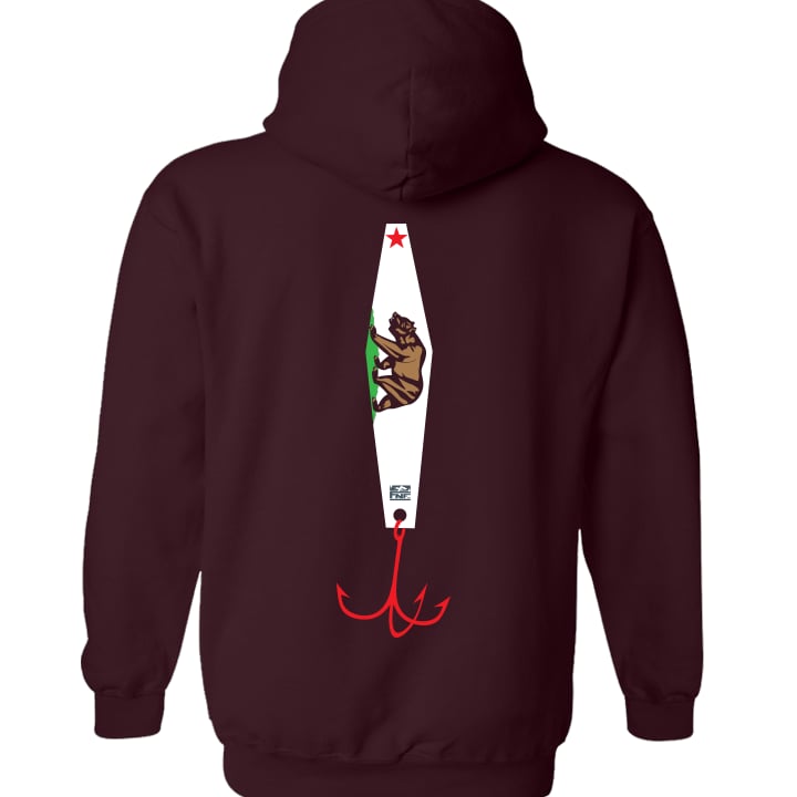 Image of CA Republic Jig Pullover (maroon)