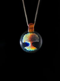 Image 2 of Psychedelic tree pendant with Jupiter v2 bale.