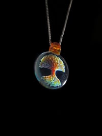 Image 3 of Psychedelic tree pendant with Jupiter v2 bale.