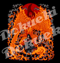 Image 2 of Crow susanoo white shirt back print  (preorder)